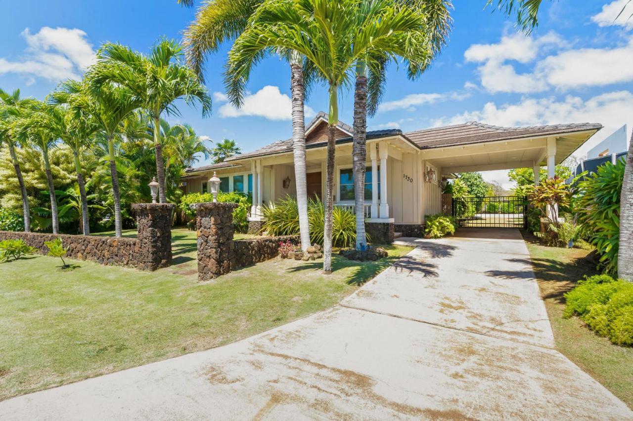 1730 Kaleka 4 Bed Poipu House, Guest House Walk To Beach Koloa Exterior foto